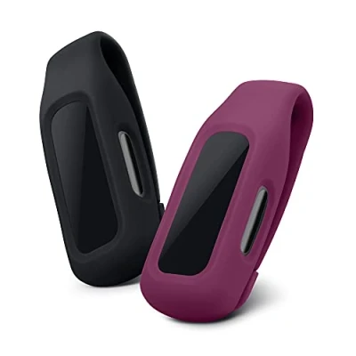 Abbildung von kwmobile Clip Halter kompatibel mit Fitbit Inspire 3 / 2 Ace Silikon Fitnesstracker Halterung ohne Tracker