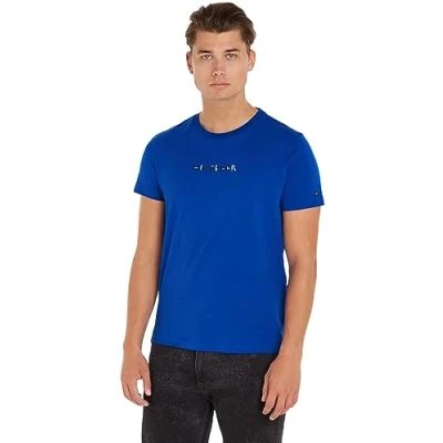 Abbildung von Tommy Hilfiger TEE Tshirt print, Herren, Größe: XS, Ultra blue