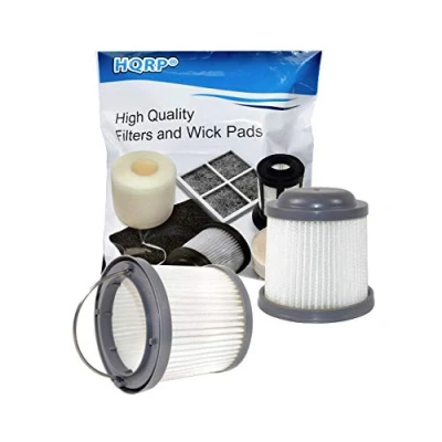Abbildung von HQRP 2 pack Filter kompatibel mit Black &amp; Decker DUSTBUSTER VF90 / 90552433 N566707 passt PV1225N PVF110 PHV1210 PHV1810 PV1020L PV1420L PV1820L PV1825N PV9625N PV1200AV PD11420L Handstaubsauger