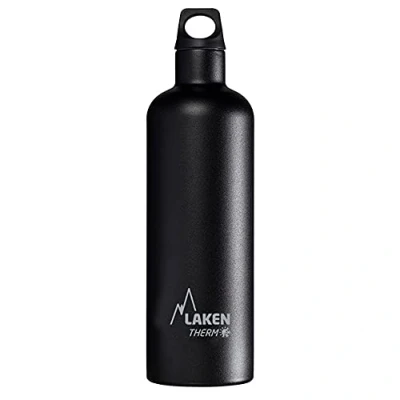 Abbildung von Laken Trinkflasche Futura Schmal, Black, 0.75 Liter, TE7N