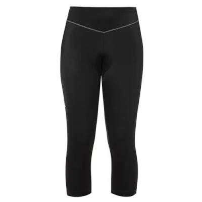 Abbildung von VAUDE Damen Women&#039;s Active 3/4 Pants Hose, Black Uni, 50 Slim EU