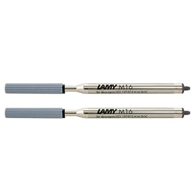 Abbildung von Lamy M16 Ersatzmine für Kugelschreiber F blau, 2 x 1