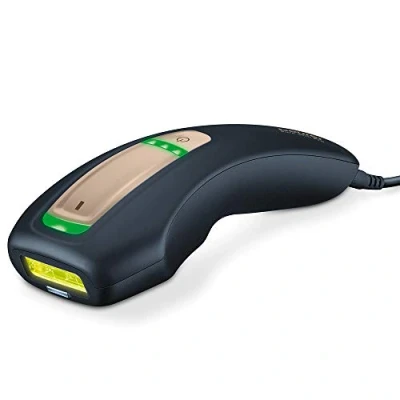 Abbildung von Beurer IPL 5800 Pure Skin Pro Haarentfernungsgerät, dauerhafte Haarentfernung durch Technologie, für Körper, Gesicht, Bikinizone, mit App, schwarz