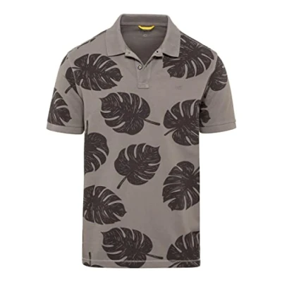 Abbildung von camel active AUS Reiner Poloshirt, Herren, Größe: Large, Stone grey