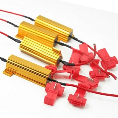 Abbildung von Mintice™ 4 X 12V KFZ Auto LKW 50W 6 Ohm Lastwiderstand Widerstand für SMD Blinker Schwanz