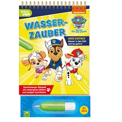 Abbildung von PAW Patrol Wasserzauber einfach mit Wasser malen!: Malbuch Wassertankstift für Kinder ab 3 Jahren