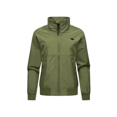 Abbildung von Ragwear ÜBERGANGS Goona Regenjacke / wasserabweisende Jacke, Damen, Größe: XS, Olive