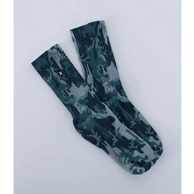 Abbildung von Hurley Herren H2o Dri Printed Crew 1 Stück socken, Black, 44