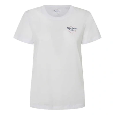 Abbildung von Pepe Jeans Gabriela Tshirt print, Damen, Größe: Small, White