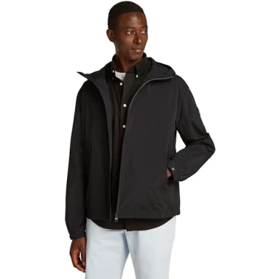 Abbildung von Tommy Hilfiger Kurzjacke »BRANDED HOODED JACKET«, mit Kapuze