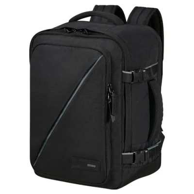 Abbildung von American Tourister Take2Cabin Wizz Air/Vueling Kabinentasche 30 x 20 40 cm, 26.5 L, 0.60 kg, Handgepäck, Flugzeug Rucksack S/M Underseater, Schwarz (Black)