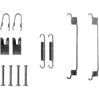 Abbildung von TEXTAR 97015500 Zubehörsatz, Bremsbacken FORD: Fusion Estate, FIESTA 6, Puma, MAZDA: 2 Hatchback