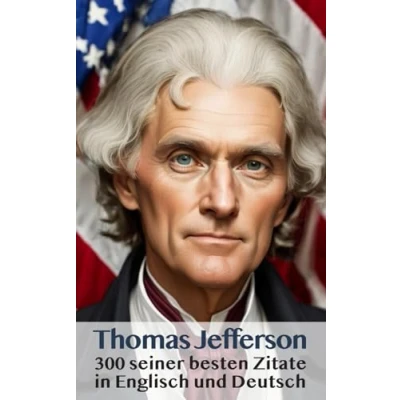 Abbildung von Thomas Jefferson 300 seiner besten Zitate auf Deutsch und Englisch: Zeitlose Hintergrundinformationen