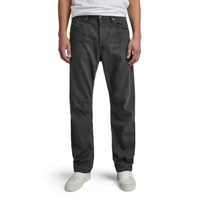 Abbildung von G STAR Herren Dakota Regular Straight Jeans Grau (Faded Black Ink D23691 D182 D358) 27W / 30L