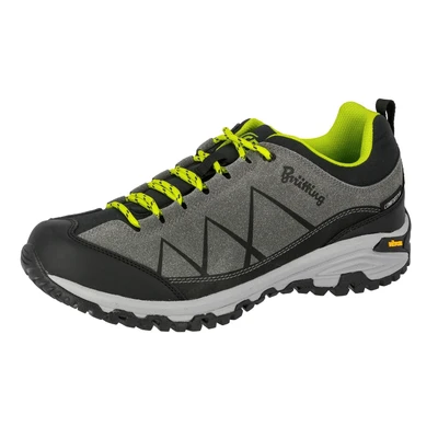 Abbildung von Brütting Unisex Kansas Trekking &amp; Wanderhalbschuhe, Anthrazit Schwarz Lemon, 40 EU