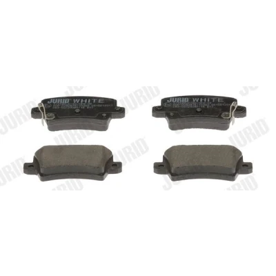 Abbildung von Jurid 572580JC Bremsbelagsatz White Low Dust Keramik mit akustischer Verschleißwarnung HONDA: CIVIC 8 Hatchback,