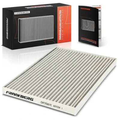 Abbildung von Frankberg Innenraumfilter Pollenfilter mit Aktivkohlefilter Kompatibel Qashqai +2 I J10 JJ10E NJ10 1.5L 2.0L 2007 2013 X Trail T31 2.5L Replace# 27277JD10A