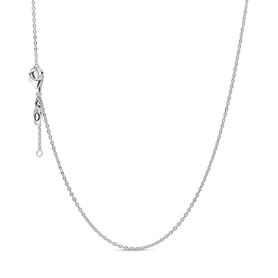 Abbildung von PANDORA Damen Erbskette Silberkette 925 Silber 45 cm 590515