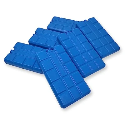 Abbildung von ToCi 6er Set Kühlakku mit je 400 ml 6 Blaue Kühlelemente für die Kühltasche oder Kühlbox Kühlakkus wiederverwendbar