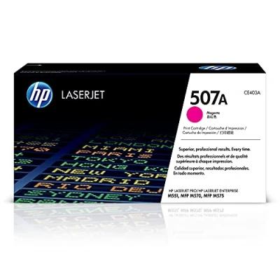 Abbildung von HP 507A (CE403A) Rot Original Toner für Laserjet Enterprise M551, Color M575, Pro 570, Magenta 6.600S