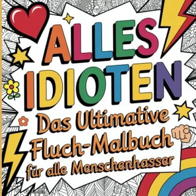 Abbildung von Alles Idioten: Das Ultimative Fluch Malbuch für alle Menschenhasser: Entspannung Perfektes Geschenk