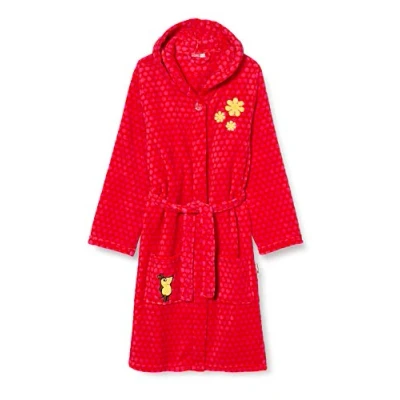 Abbildung von Playshoes Unisex Kinder Fleece Bademantel Morgenmantel, pink Die Maus, 158/164