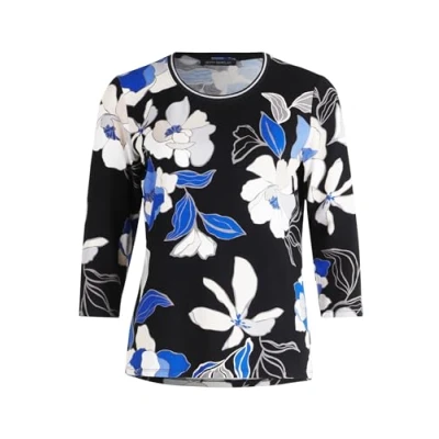 Abbildung von Betty Barclay Langarmshirt, Damen, Größe: 46, Schwarz blau