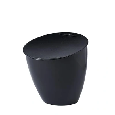 Abbildung von Mepal Küchenabfalleimer Calypso Kleiner Mülleimer mit Deckel Komposteimer Küche Ideal für die Küchenorganisation Küchenhelfer &amp; Spülmaschinenfest 2200 ml Nordic black