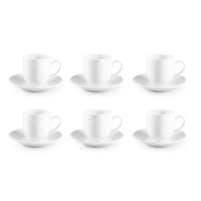 Abbildung von Excelsa 65472 Set mit 6 Kaffeetassen, Porzellan