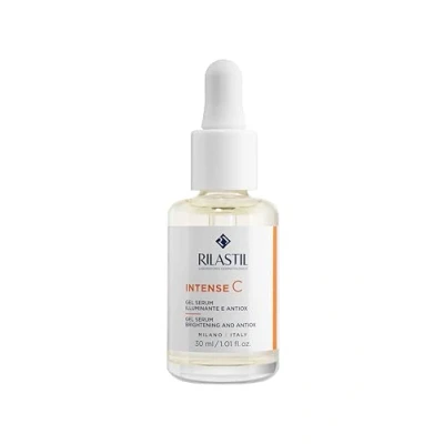 Abbildung von Rilastil Intense C Gel Serum mit Vitamin und Hyaluronsäure, radioaktiv verkörpert, Aufhellung Antioxidans, geeignet für alle Hauttypen, Packung 30 ml