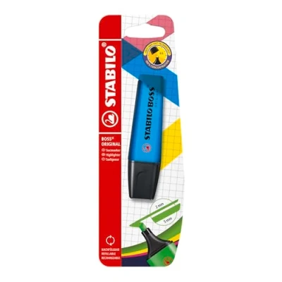 Abbildung von Textmarker STABILO BOSS ORIGINAL Einzelstift blau