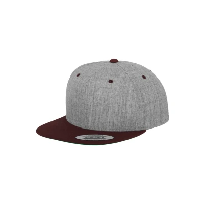 Abbildung von Flexfit Classic Snapback 2TONE Cap, Größe: One Size, Light grey/purple
