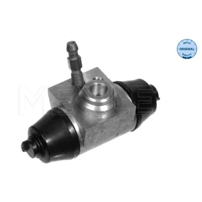 Abbildung von MEYLE 100 611 0058 Bremszylinder 19,0 Hinterachse ORIGINAL Quality VOLKSWAGEN: Polo V Hatchback, GOLF 2, 3, SKODA: Fabia I Hatchback