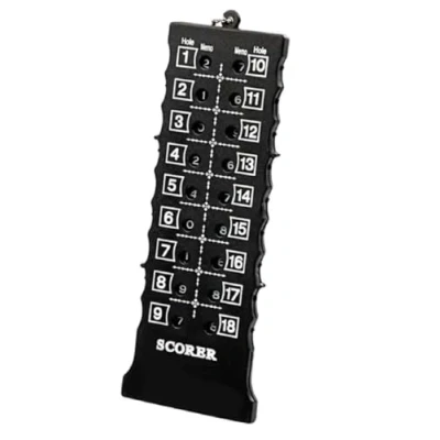 Abbildung von LL Golf ® Score Card Zähler/Counter/Schlagzähler/Scoretafel/Stroke Counter/Zählen von 18 Loch auf dem Golfplatz