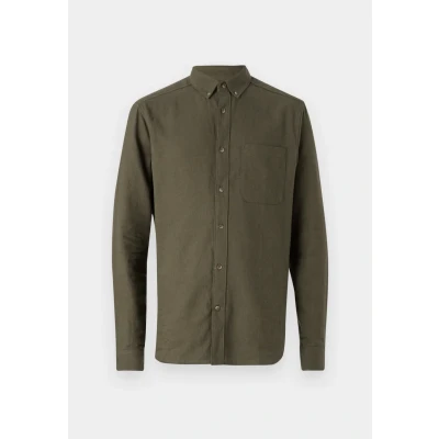 Abbildung von Only &amp; Sons Onsgudmund Solid Shirt Hemd, Herren, Größe: Large, Forest night