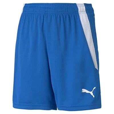 Abbildung von puma Unisex Kinder Teamliga Jr Shorts, Electric Blue Lemonade White, 116 EU