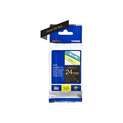 Abbildung von Brother Schriftband TZe 354, Gold/Schwarz, One size
