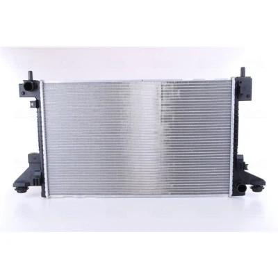 Abbildung von NISSENS 630766 Kühler, Motorkühlung Aluminium 675 418 16 Kühlrippen gelötet