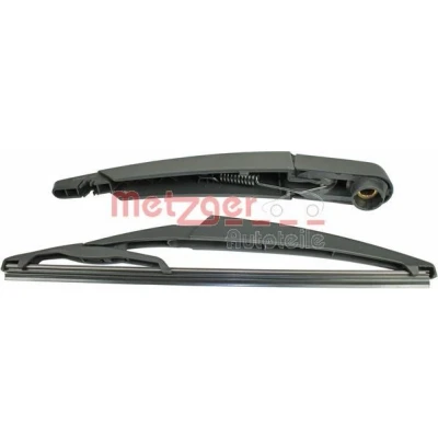 Abbildung von Wischarm, Scheibenreinigung Metzger 2190307 hinten mit Kappe, integriertem Wischblatt MERCEDES BENZ: B Class