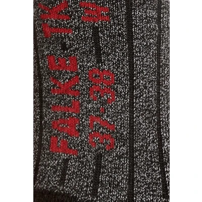 Abbildung von Falke Socken TK2 Sportsocken, Damen, Größe: 41/42, Black/ grey