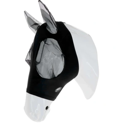 Abbildung von Weatherbeeta Fliegenmaske Stretch Bug Eye Saver mit Ohren Schwarz/Schwarz Vollblut