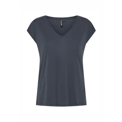 Abbildung von Pieces Pckamala TEE Tshirt basic, Damen, Größe: XS, Ombre blue
