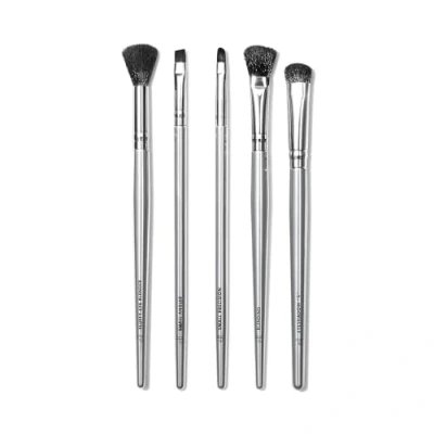 Abbildung von e.l.f. Smokey Eye Brush Kit, 5 teiliges Pinselset für Lidschatten und Augen Make up, aus synthetischen Borsten, vegan &amp; tierversuchsfrei