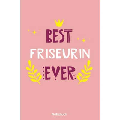 Abbildung von Geschenk für die Beste Friseurin: A5 Notizbuch als eine Friseurin /punktiert Geschenke zum GeburtstagGeburtstagsgeschenk Kollegin