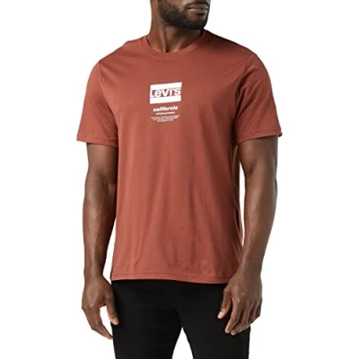 Abbildung von Levi&#039;s Herren Ss Relaxed Fit Tee T Shirt,Sw Ssnl Cinnamon Stick,S