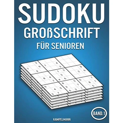 Abbildung von Sudoku Großschrift für Senioren: 200 Leichte Sudokus mit Senioren (Band 1)