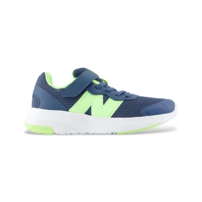 Abbildung von New Balance 578 Unisex Laufschuh Straße für Kinder, Größe: 28, Vintage indigo/bleached lime glo - Textil/synthetik