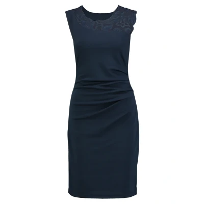 Abbildung von Kaffe India VIVI Dress Etuikleid, Damen, Größe: XS, Midnight marine