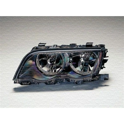 Abbildung von MAGNETI MARELLI 710301089206 Scheinwerfer rechts H7/H7 Halogen für Rechtsverkehr mit Stellmotor LWR BMW: 3 Saloon
