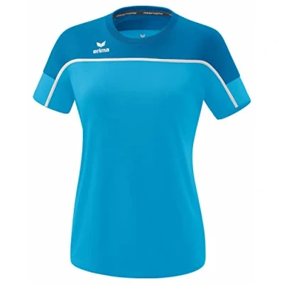Abbildung von Erima Fussball Teamsport Change BY Sport Tshirt, Damen, Größe: 38, Blaublauweiss